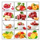 5D DIY алмазная живопись Фрукты Яблоко Стразы полная квадратная Алмазная вышивка оранжевый банан мозаика ручной работы подарок