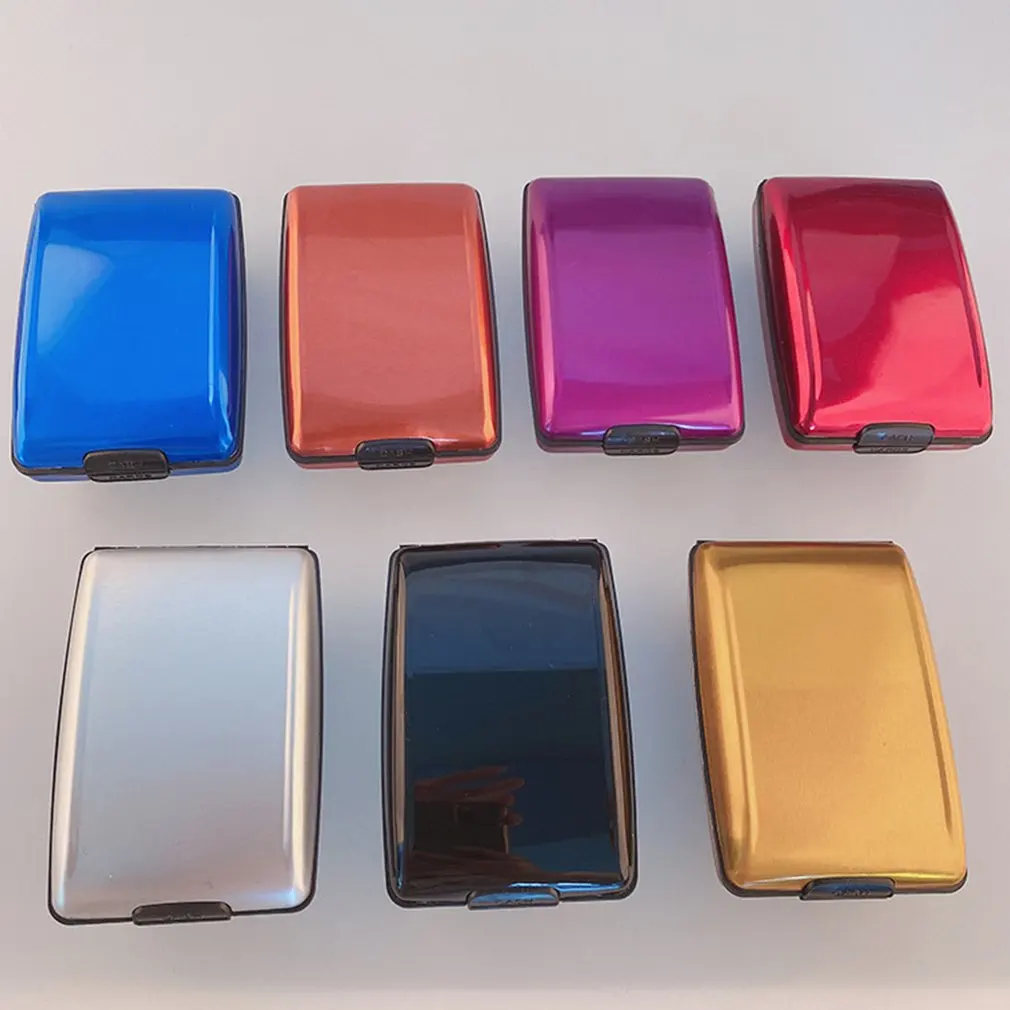 

Simple Style Rfid Multifunctional Light and Strong Aluminum Security Wallet
