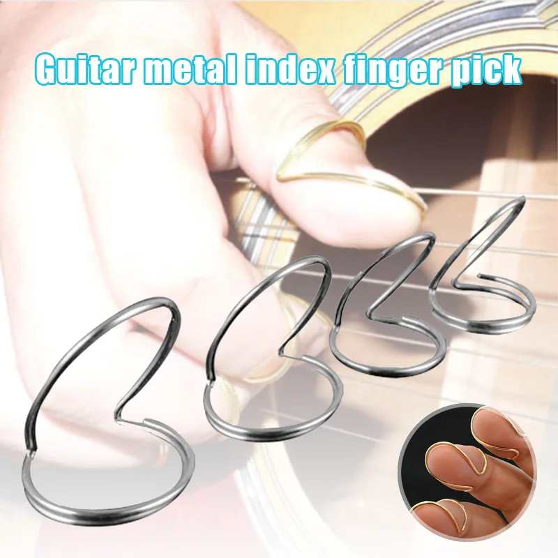 

Newly 4/12/20 Pcs Finger Classical Fingerstyle Guitar Thumb Picks for Electric Classical Guitar BN99