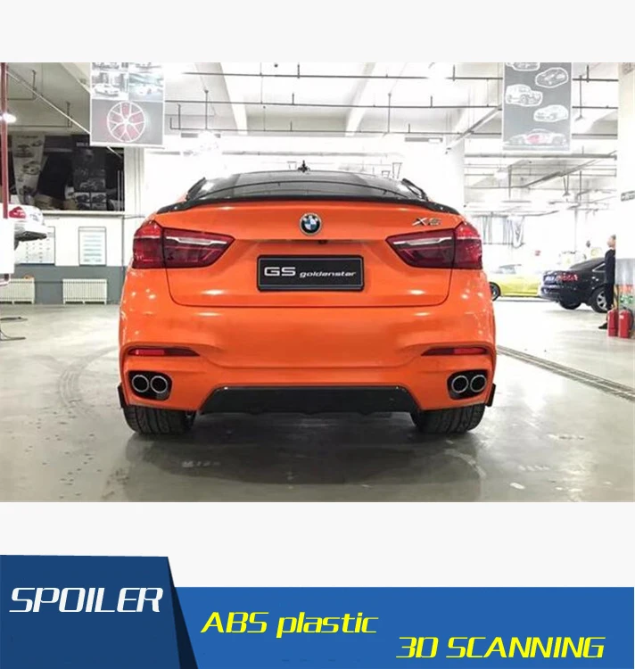 Спойлер для BMW X6 F16 высококачественный спойлер из углеродного волокна P Performance Style