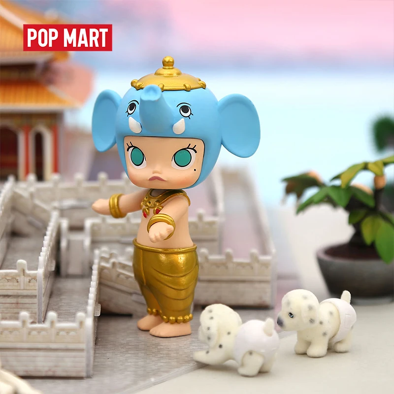 Поп MART Молли запрещено город благоприятный животных глухая коробка игрушки