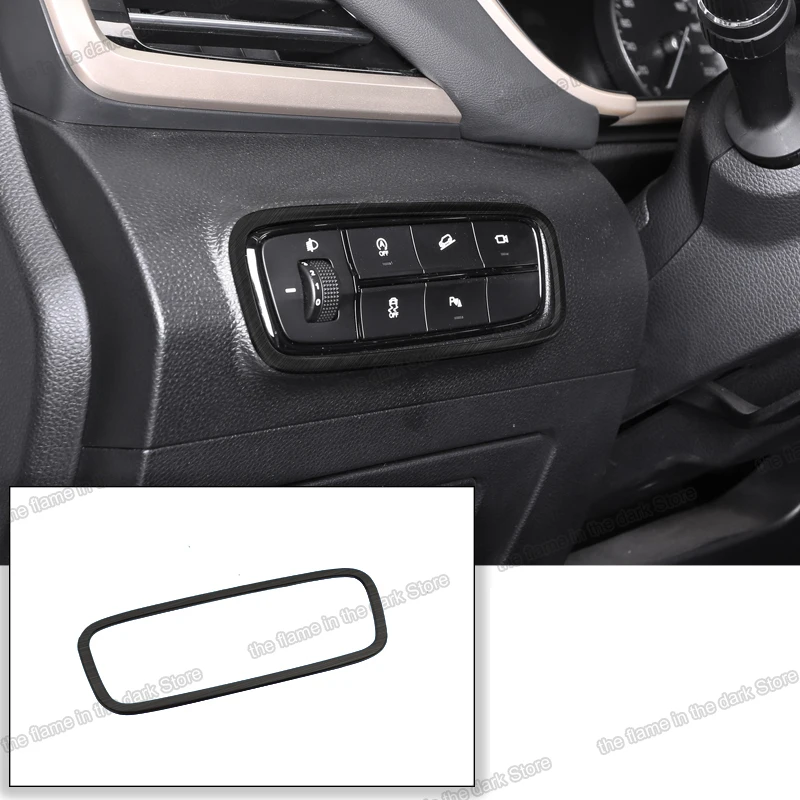 

Lsrtw2017 для Trumpchi Gs5 Автомобильная фара переключатель рамка отделка аксессуары для интерьера молдинги 2019 2020 украшения gac