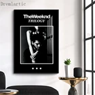 The Weeknd Трилогия холст постер из шелковой ткани современный стиль печать вечерние дом декор комнаты #20-1005-43-03