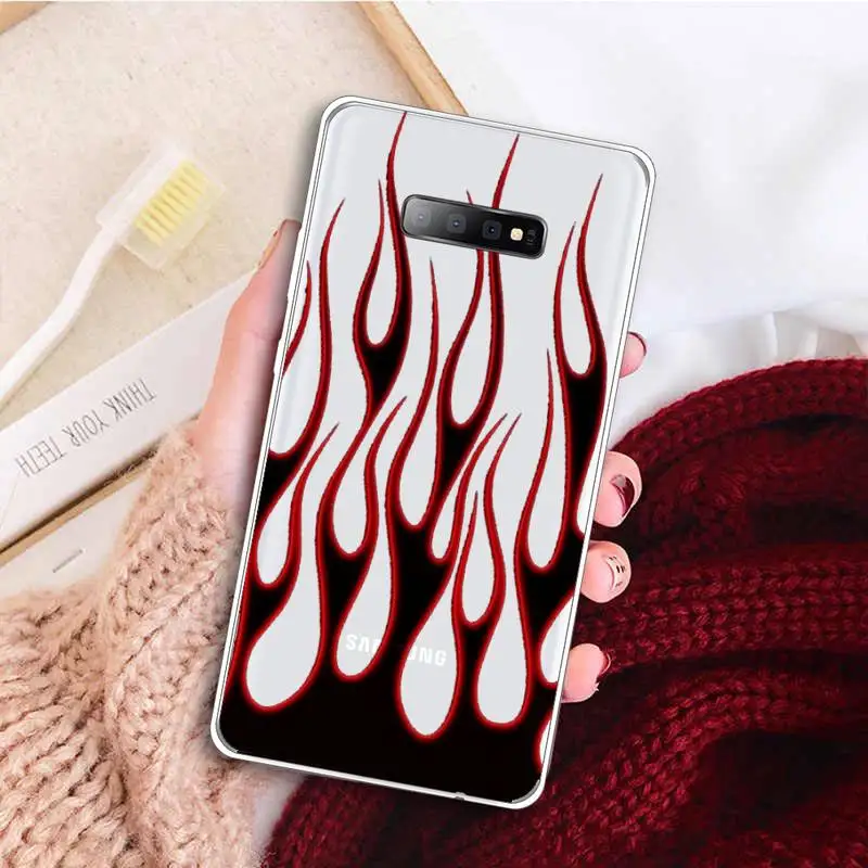 

Fire Phone Case Transparent for samsung A 21s 50 71 S 8 9 20 20fe note 10 20 ultra plus