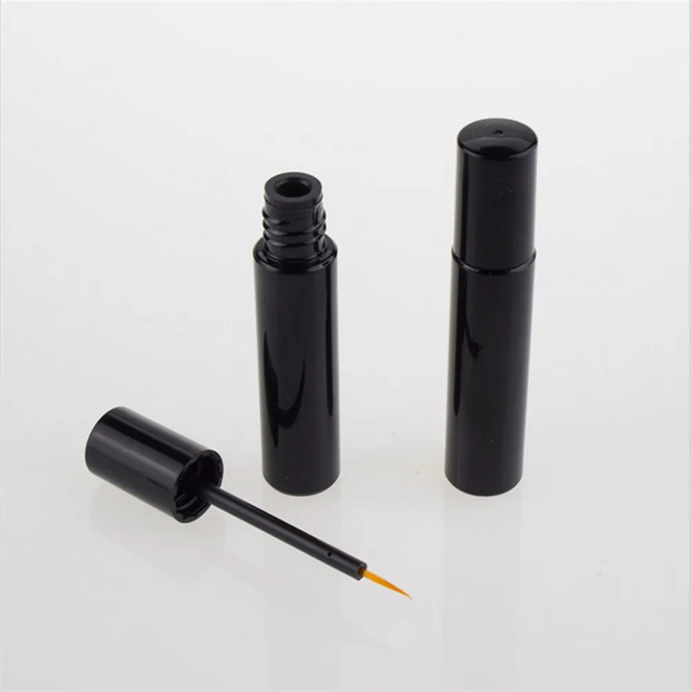 5ps 4ml Empty Black Eyeliner Container Bottle Tube with Brush make Up Liquid Refillable Applicator | Красота и здоровье