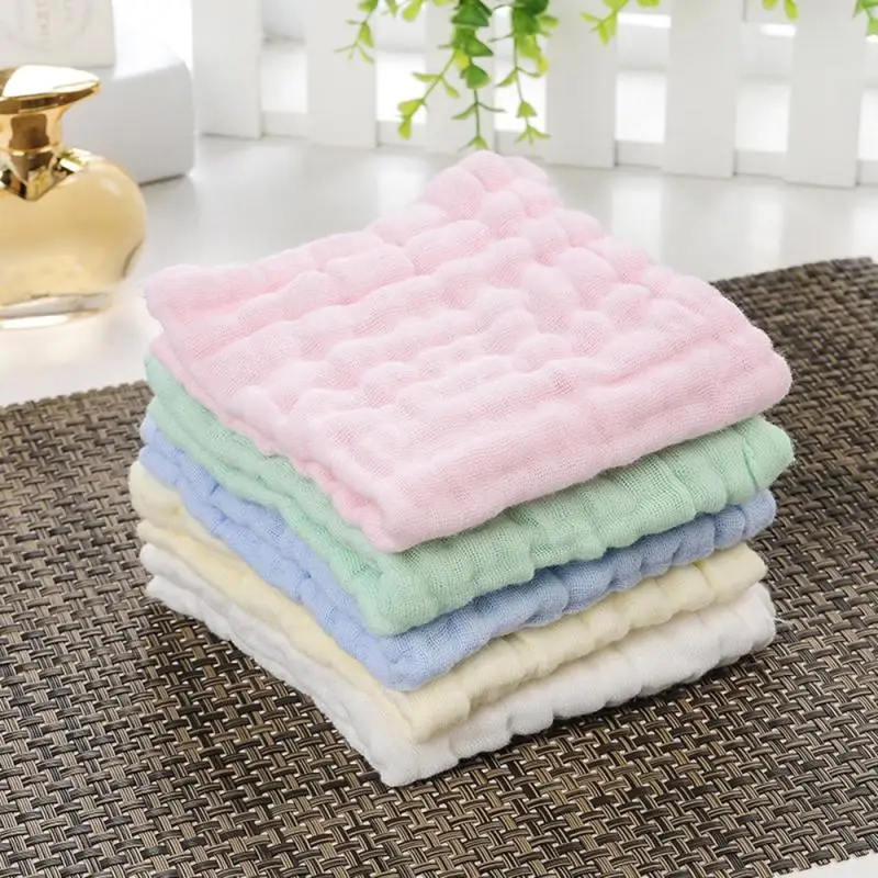 

1 Piece Washed Gauze Triangle New Stuff Bath Kids Cute Boys Girls Newborn Clothes Towel Saliva Towels Baby Bath Towels