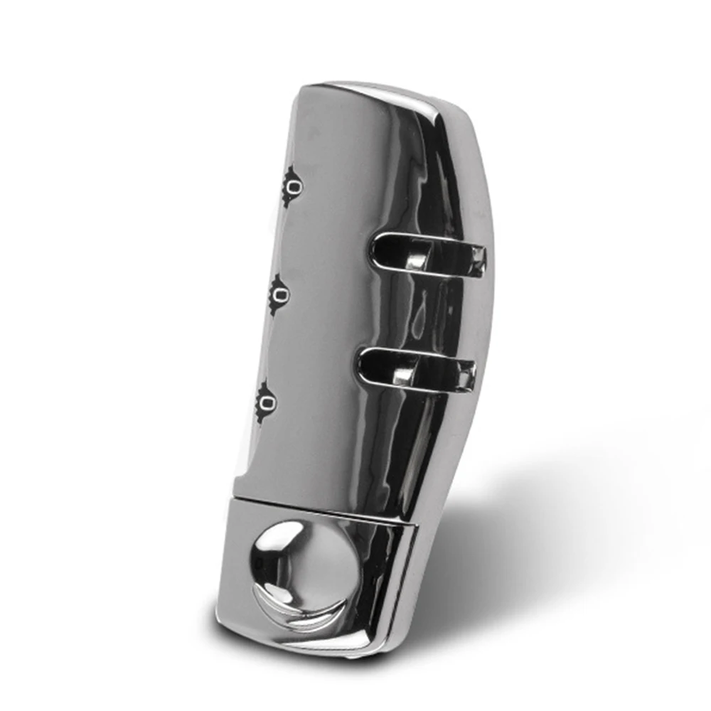 3 цифр Комбинации навесной замок для чемодана прикручиваемая цилиндрическая