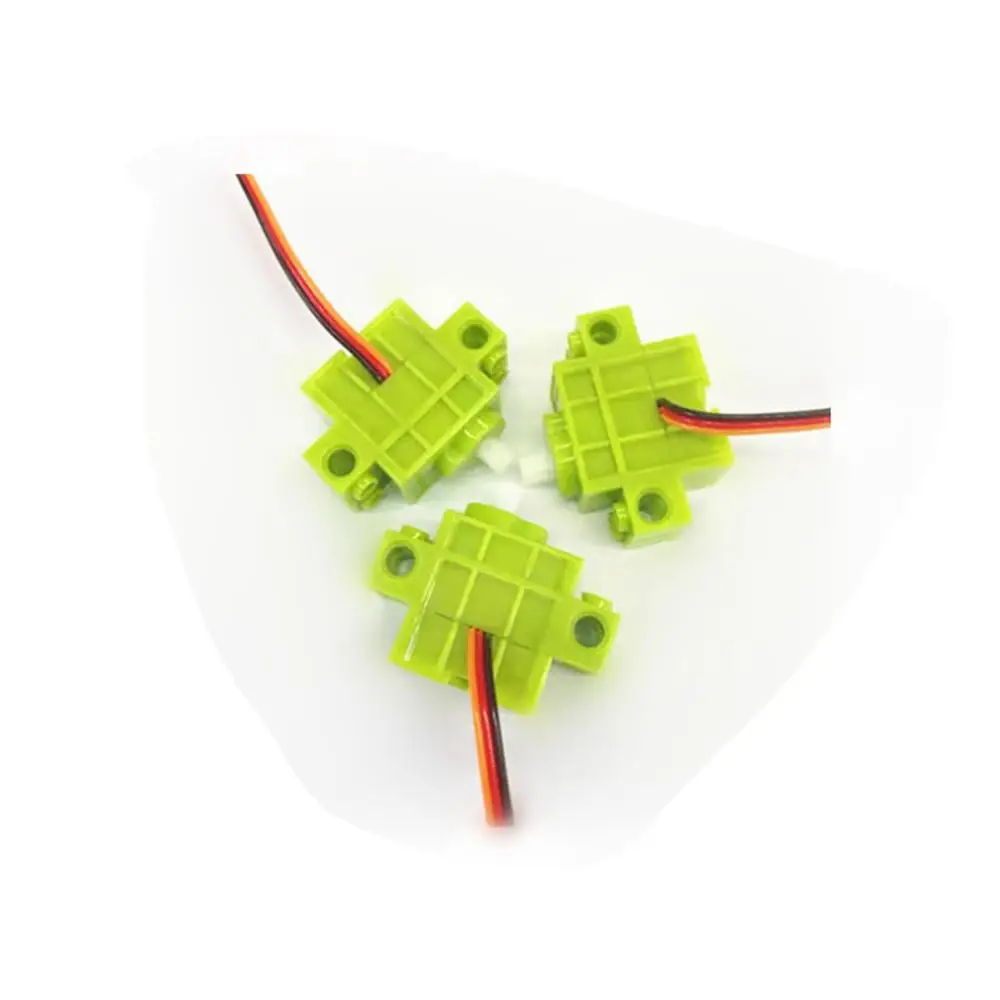 4 шт./лот 9g сервопривод Geek вращение на 360 градусов для Micro:bit Lego Robot Smart Car DIY зеленый