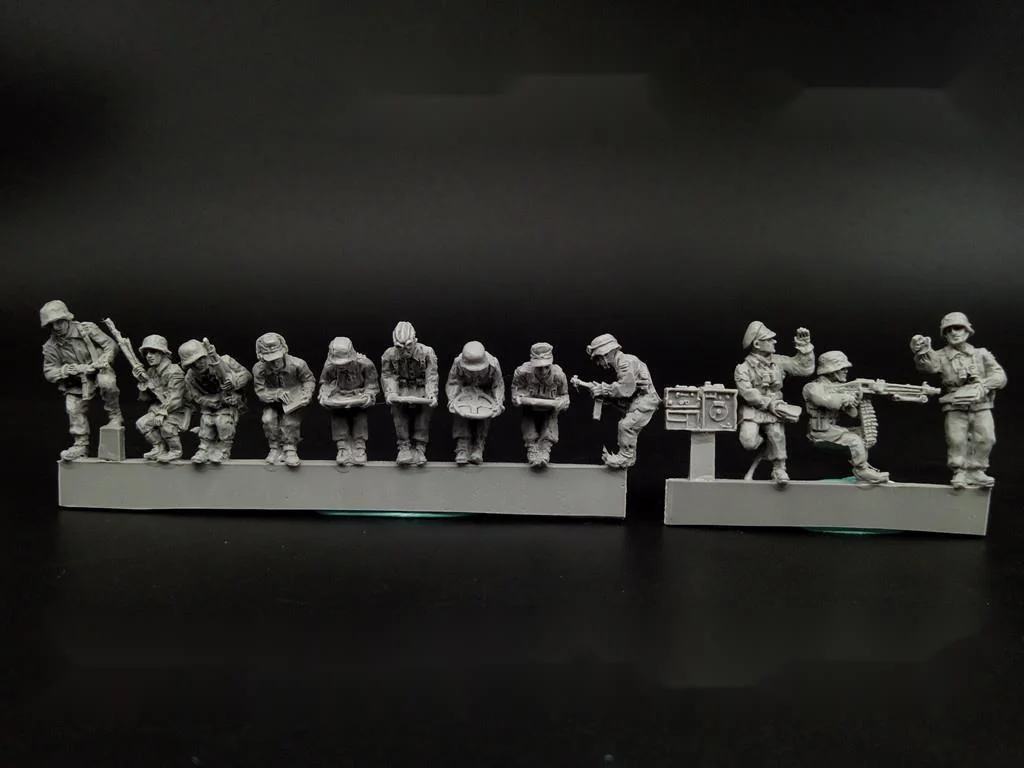 Масштаб 1/72 литье под давлением смола тест Национальная пехота автомобиля