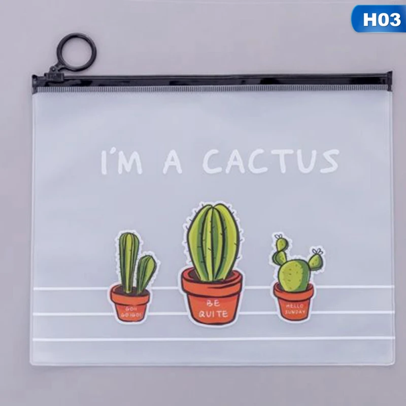 

Hot Sale PVC Clear Pencil Case Makeup Cosmetic Pouch Pocket Brush Holder File Bag Drop Shipping