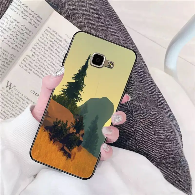 

YNDFCNB Deep forest firewatch Phone Case For Samsung Galaxy A30 A20 S20 A50S A30S A71 A10 A10S A7 A8 A6 plus Cases