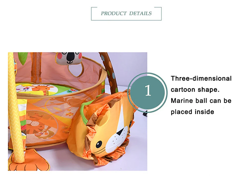 IMBABY детский коврик для занятий спортом три в одном с шаровой стойка для фитнеса ползающий коврик игровой коврик спортивный коврик для ребенка аксессуары для детской комнаты