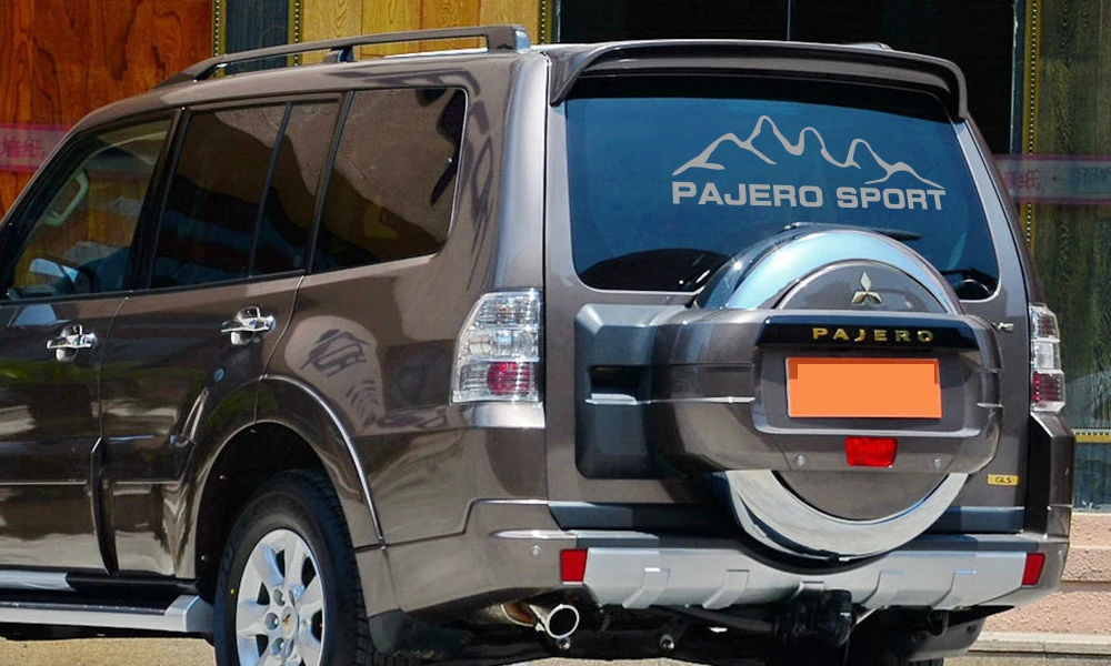 Автомобильные наклейки для Mitsubishi pajero sport Styling Виниловая пленка Авто наклейки своими руками Автомобильные украшения автомобильные принадлежности для тюнинга