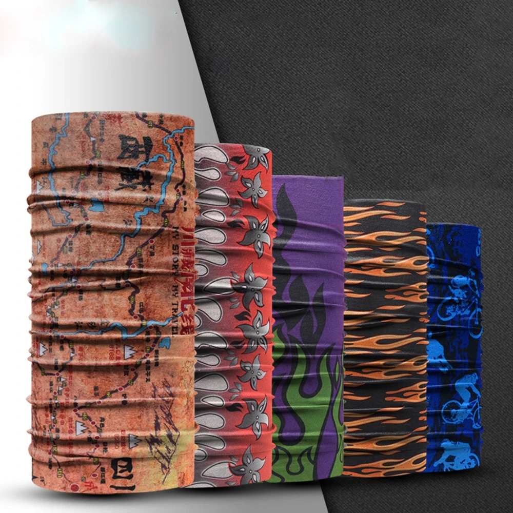 Уличный походный УФ-шарф для мужчин и женщин тюрбан на руку скалолазания