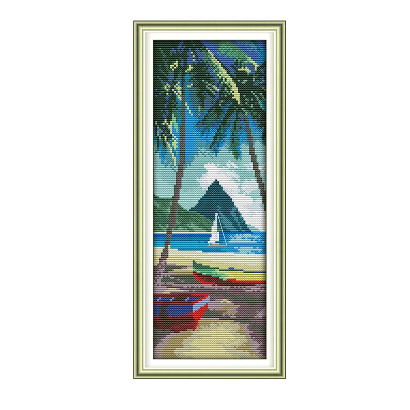 Joy Sunday набор для рукоделия с известными пейзажами Эгейским островом в Таиланде