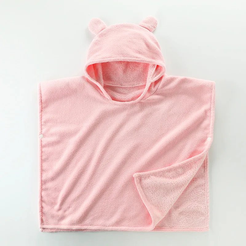 Baby Bath Towel Boy Girl Child Cartoon Cape Children Bathrobe Hooded Newborn Super Soft | Мать и ребенок