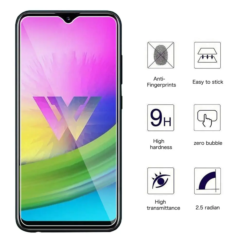 2.5D 9H Защита экрана для LG W10 W30 2019 закаленное стекло HD от царапин защита отпечатков