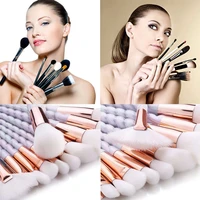 10 pcs beauty professional makeup brush set foundation blusher concealer eyeshadow eyeliner lip tool make up eye