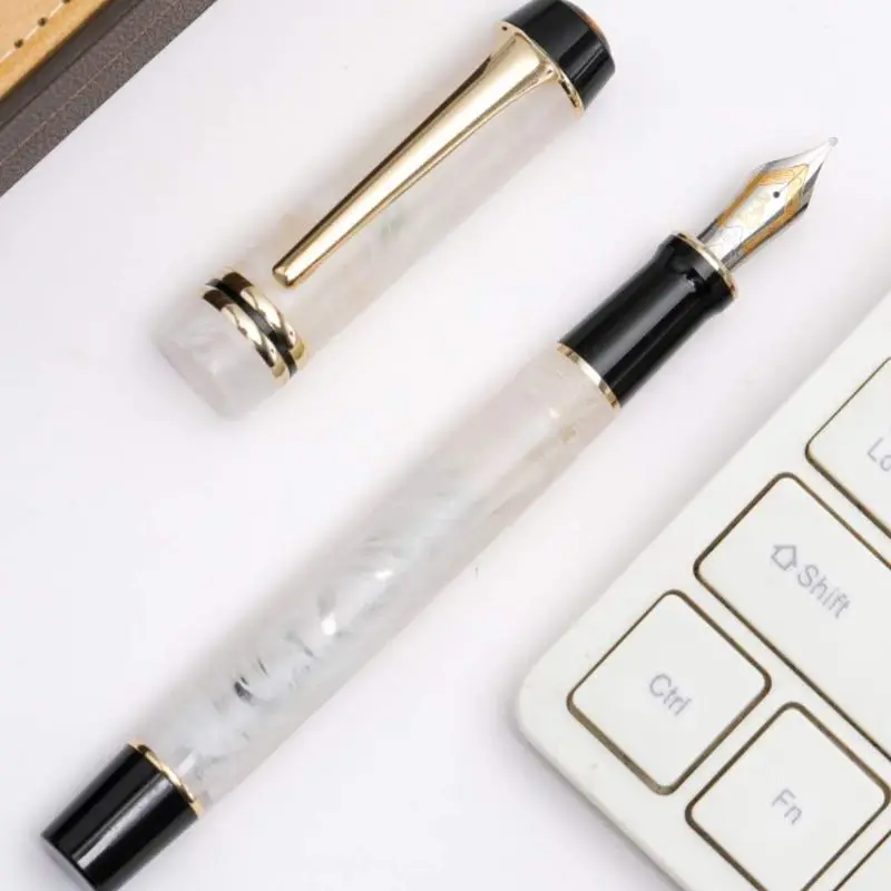 

Acrylic Business M Nib Fountain Pen Signature Calligraphy Student School Supply Drop shipping