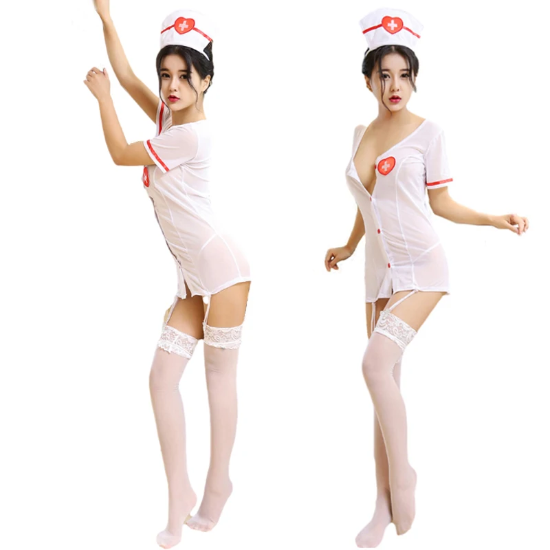 

Костюм медсестры, косплей, форма костюм для взрослых женщин сексуальное белое нижнее белье Kawaii доктор Ролевая игра наряды, костюм, оптовая п...