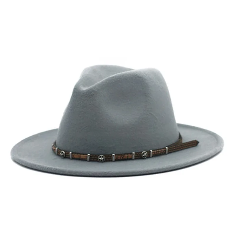 

men fedora hats western cowboy jazz caps casual vintage women winter hats wide brim black white khaki derby panama women hats