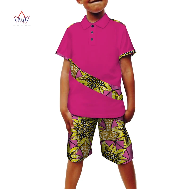 2017 Африканский Костюмы 2 предмета Дашики традиционные Весна Одежда для мальчиков