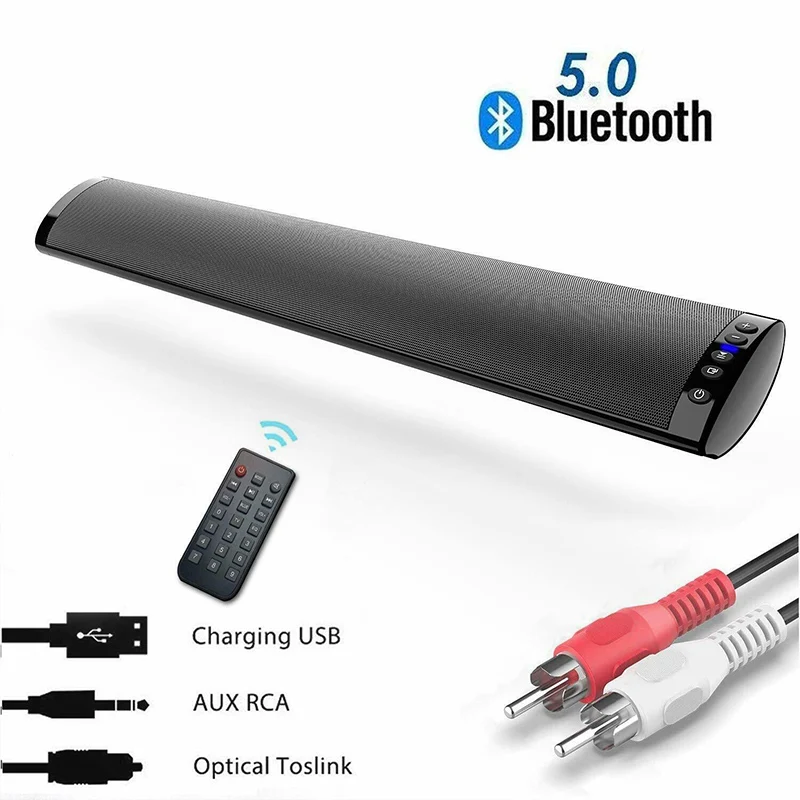 Динамики Soundbar 5 0 Bluetooth Звуковая Панель для ТВ дома Кино стерео объемный динамик