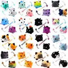 Двухсторонняя плюшевая игрушка в виде кота, единорога, 18 видов