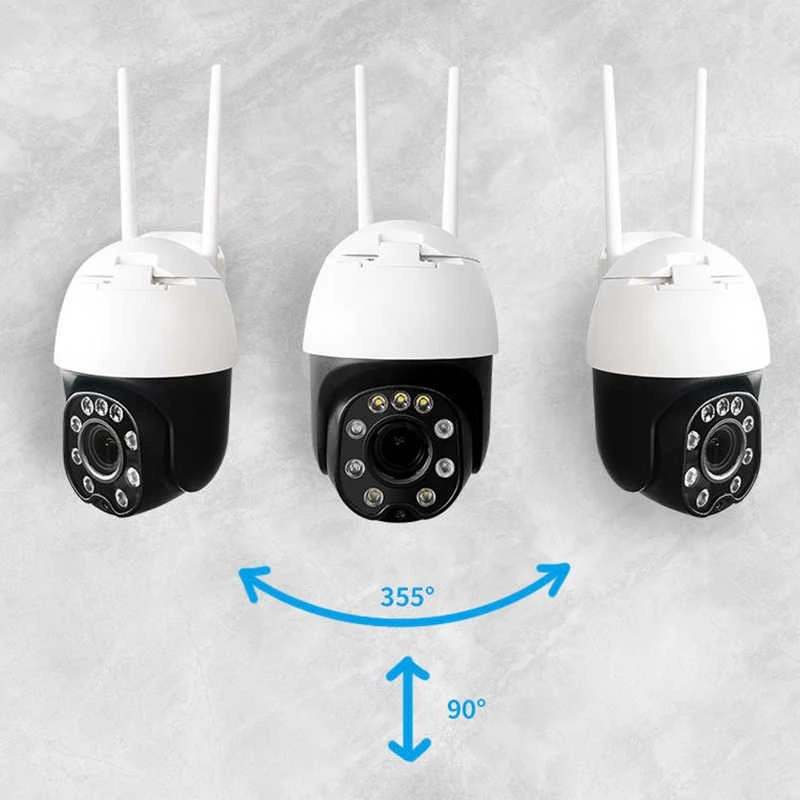 Открытый 4G PTZ IP камера ночного видения HD 1080p безопасности IR Onvif беспроводной Wifi 2MP