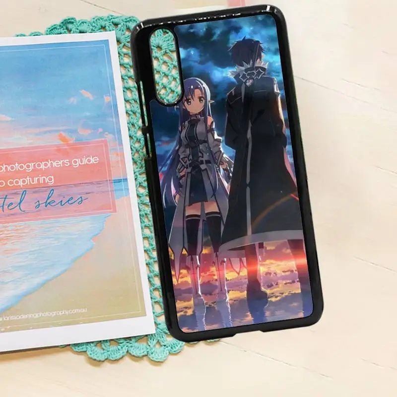

Sword Art Online SAO hot Anime Manga high qualityPhone Case PC for iPhone 11 12 pro XS MAX 8 7 6 6S Plus X 5S SE 2020 XR