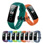Силиконовый ремешок для часов Honor Band 4, 5, спортивный ремешок для Huawei Honor Band 5, 4, браслет