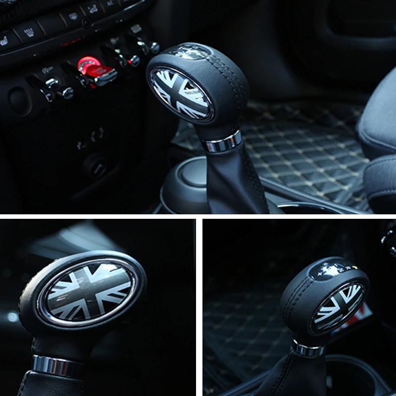 Автомобильный рычаг переключения передач декоративная наклейка для BMW MINI Cooper S ONE