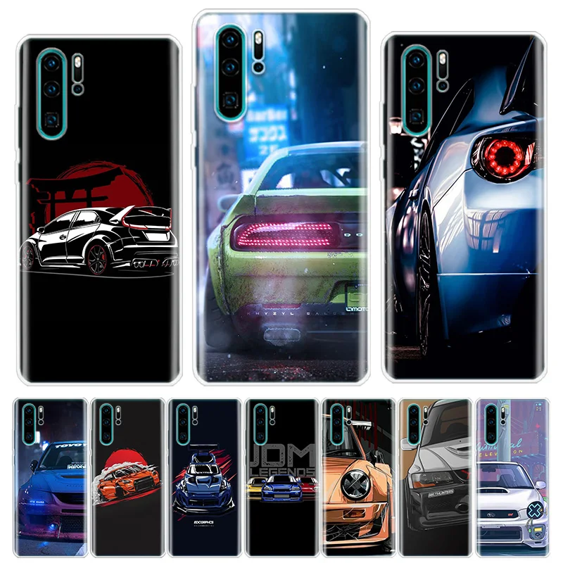 

Cool Japan JDM Sports Car Comic Phone Case For Honor 20 Pro 10I 9 Lite 9X 8A 8S 8X 7A 7X Huawei Y9S P Smart 2021 Y5 Y6 Y7 Y9
