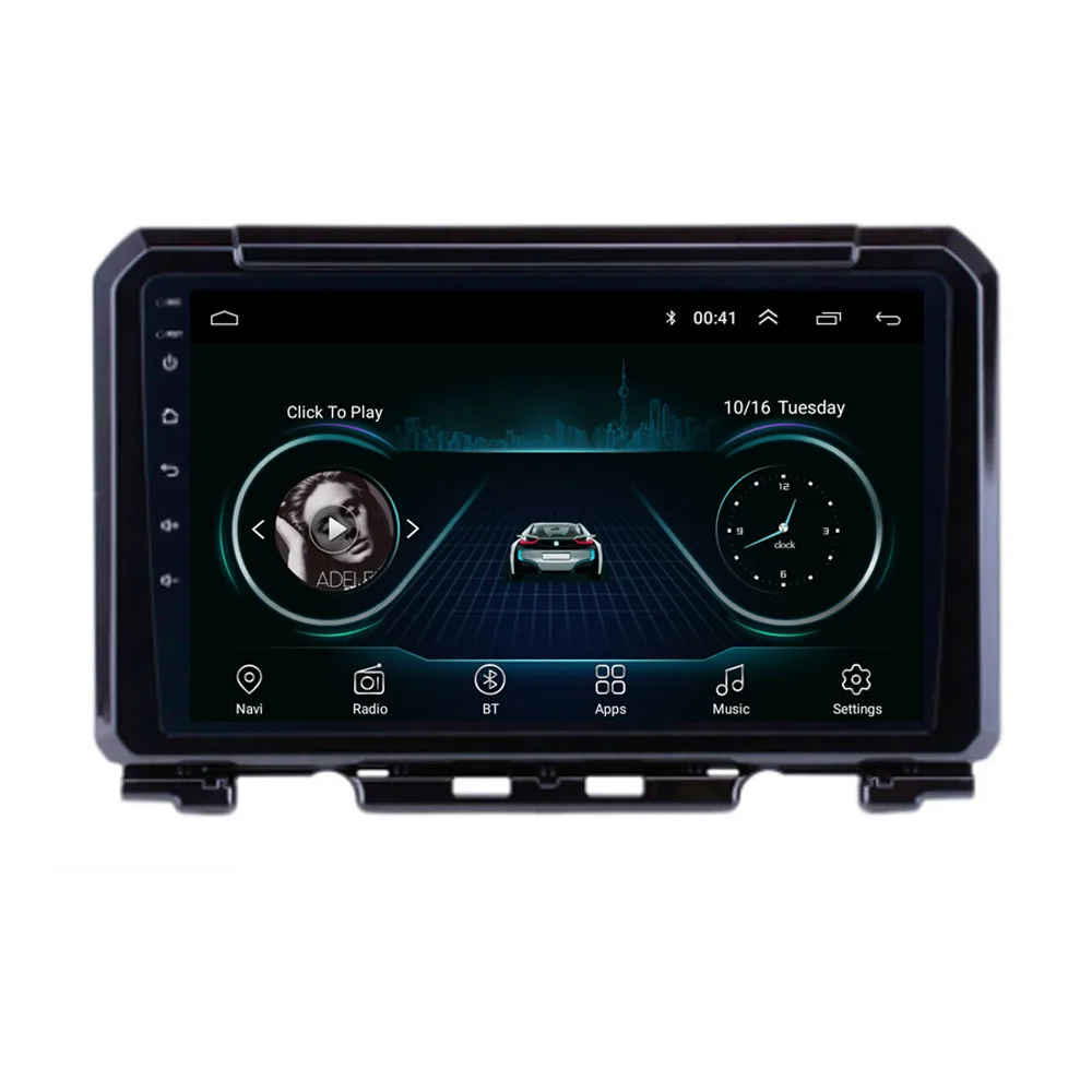 Android 10 1 для SUZUKI Jimny 2018 2019 2020 мультимедийный стерео автомобильный DVD-плеер