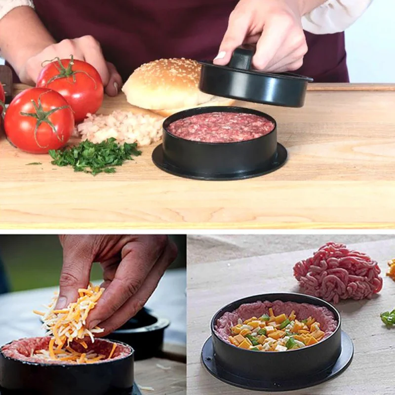 Антипригарный пресс для бургеров разных размеров форма пирогов кухонные
