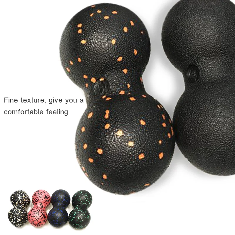 Массажный мяч EPP в форме арахиса двойной для Лакросса точечной терапии узлы йоги