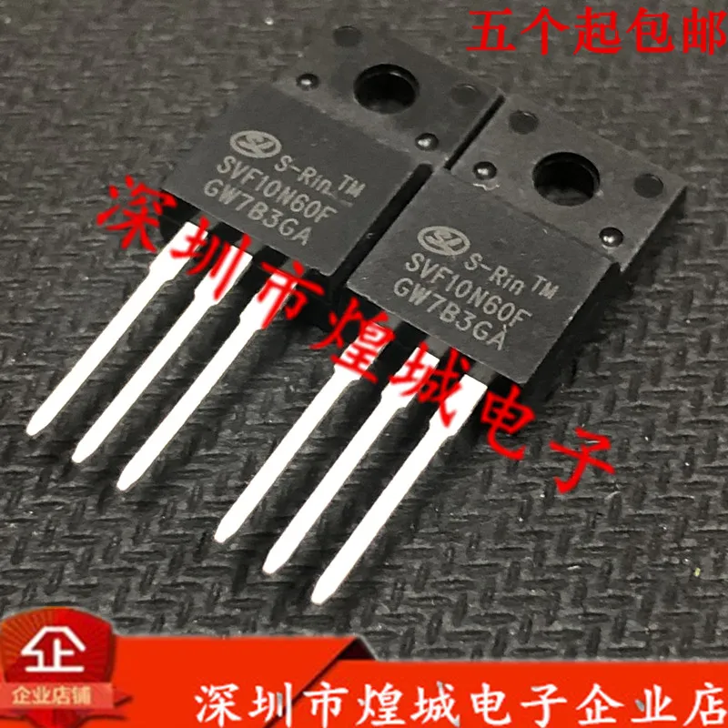 Original 5PCS/ SVF10N60F TO-220F 600V 10A | Transistors