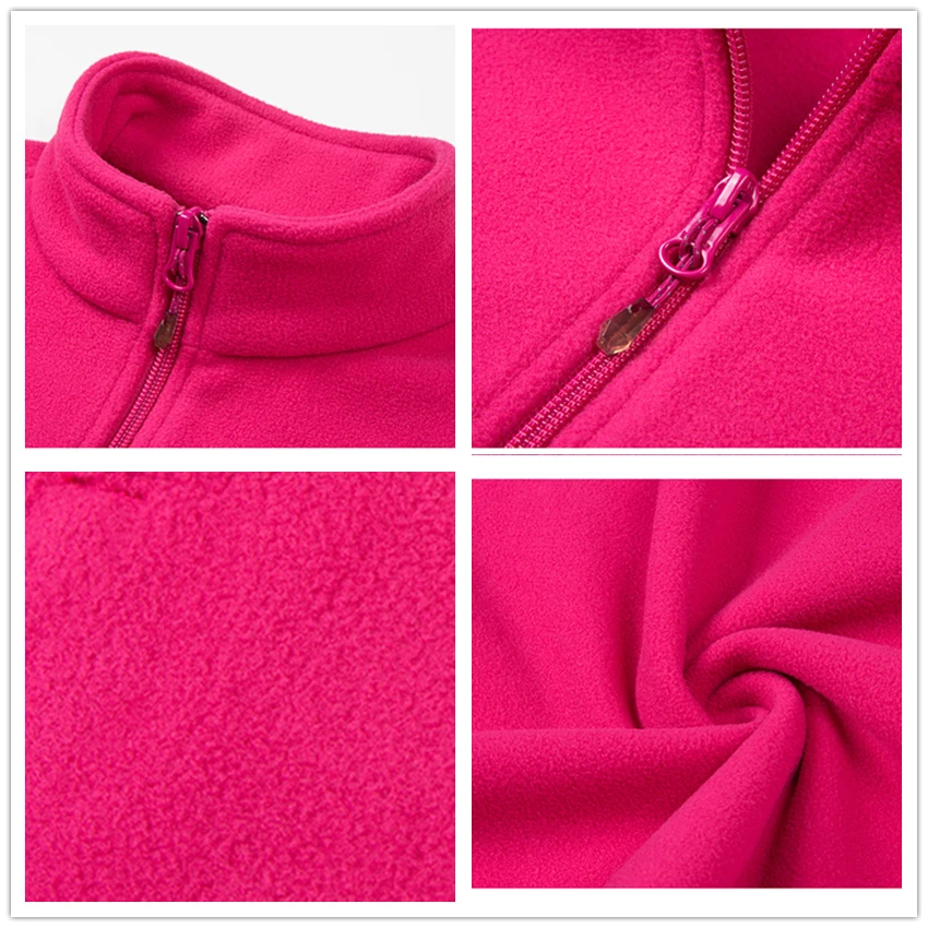 

TECTOP Men Women Hiking Fleece Jackets Outdoor Sports Thermal Windbreaker Climbing Camping Trekking Skiing Male Warm Coats VA676