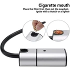 Портативный генератор холодного курения, коптильное устройство для молекулярной кухни, для приготовления коктейлей, барбекю, кухонные инструменты для барбекю, гриля, дерева