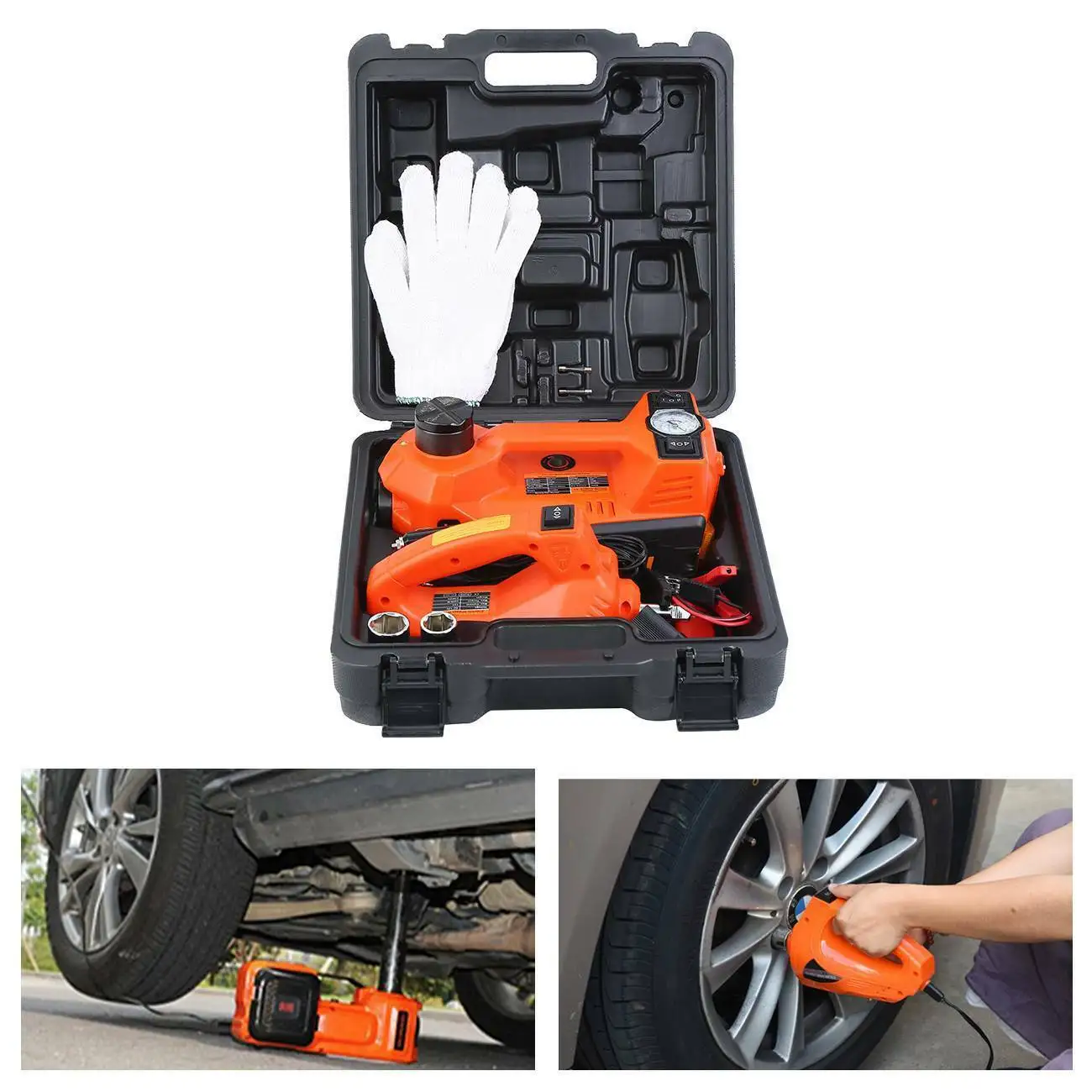 Samger 12 В 5 тонн Электрический гидравлический автомобильный домкрат автомобильные