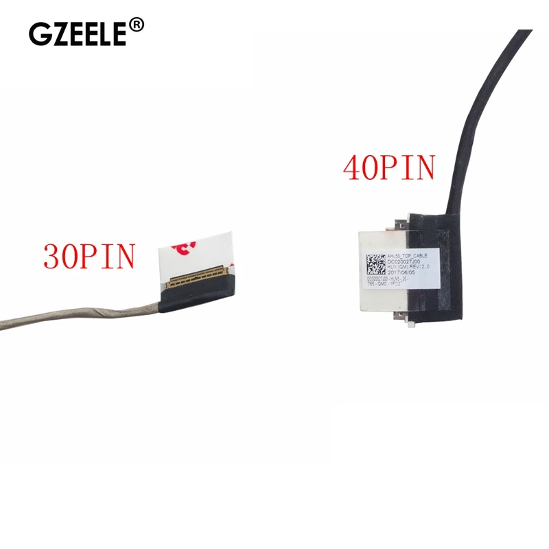 Гибкий видео экран для HP 15 AC AF 250 G4 255 G5 AHL50 30pin ноутбук ЖК светодиодный LVDS лента