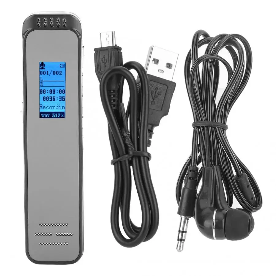 8 ГБ Высокое разрешение без потерь качество звука портативный аудио рекордер