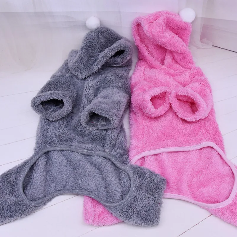 Рождественский комбинезон без рукавов для домашних животных теплое зимнее