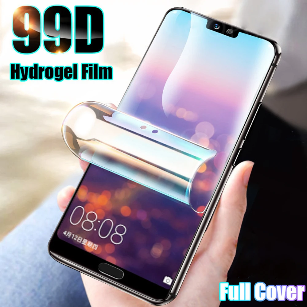 

soft full cover for huawei mate 10 20 pro 20x 30 lite hydrogel film phone screen protector protective film Not Glass smartphone