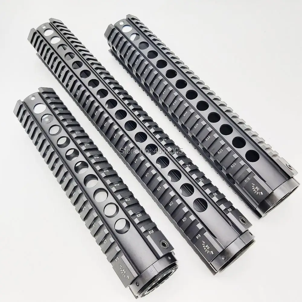 M4 M16 поплавок Quad Rail ar 15 Тактический Handguard Пикатинни Quad крепление для m4 m16 10 12 15 дюймов