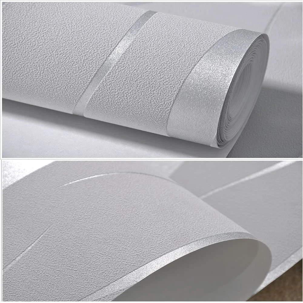 Современная объемная рельефная настенная бумага с волнистой полосой рулон