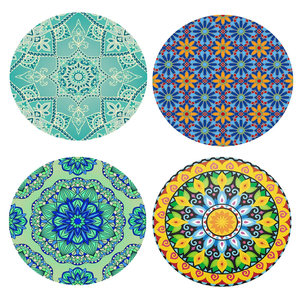 

WATERPROOF VINYL TABLECOVER ROUND TABLE CLOTH PARTY CATERING TABLEWARE 48INCH