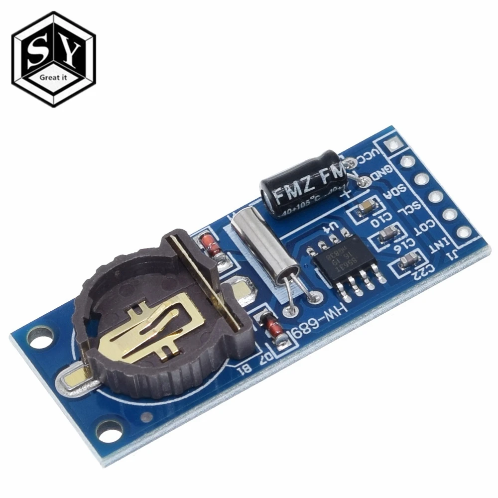 1 шт. отлично это PCF8563 PCF8563T 8563 IIC часы реального времени RTC Модуль платы хорошо, чем DS3231 AT24C32 3,3 В