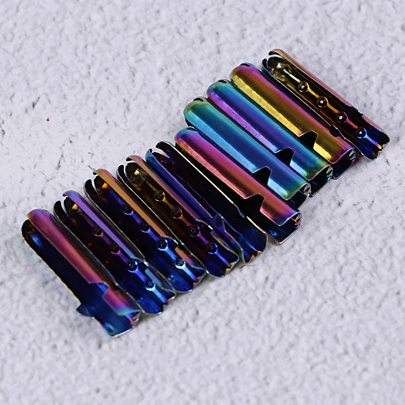 10 шт. наконечники шнурка для обуви Сменная головка пулевые шнурки DIY