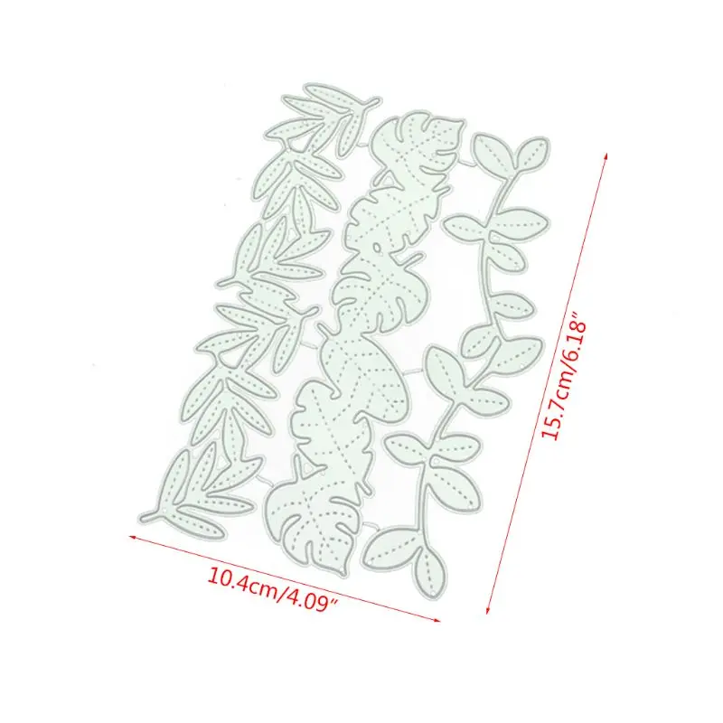 

Multileaf Metal Cutting Dies DIY Scrapbooking Paper Stamping Die Decor 95AA